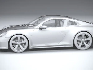 Porsche 911 Sport Classic 2023 3D Model