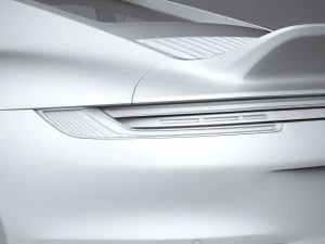Porsche 911 Sport Classic 2023 3D Model