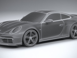 Porsche 911 Sport Classic 2023 3D 모델