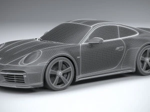 Porsche 911 Sport Classic 2023 3D Model
