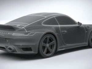 Porsche 911 Sport Classic 2023 3D Model