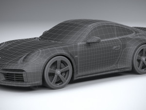 Porsche 911 Sport Classic 2023 3D 모델