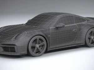 Porsche 911 Sport Classic 2023 3D Model
