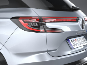 Renault Austral 2023 3D Model