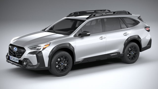 Subaru Outback 2023 3D Model .c4d .max .obj .3ds .fbx .stl .blend 