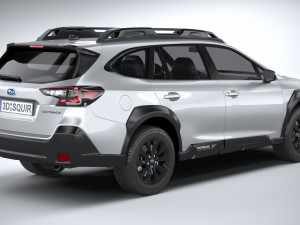 Subaru Outback 2023 3D Model