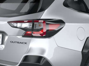 Subaru Outback 2023 3D Model