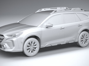 Subaru Outback 2023 3D Model
