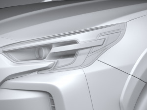 Subaru Outback 2023 3D Model