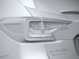 Subaru Outback 2023 3D Model