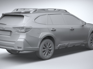 Subaru Outback 2023 3D Model