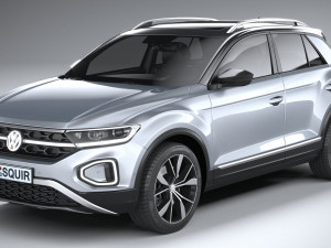 Volkswagen T-Roc Regular 2022 3D-Modell