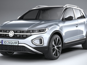 Volkswagen T-Roc Regular 2022 3D-Modell