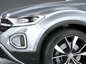 Volkswagen T-Roc Regular 2022 3D-Modell