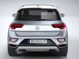 Volkswagen T-Roc Regular 2022 3D-Modell