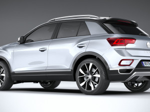 Volkswagen T-Roc Regular 2022 3D-Modell