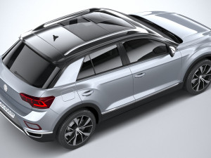Volkswagen T-Roc Regular 2022 3D-Modell