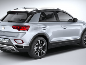 Volkswagen T-Roc Regular 2022 3D-Modell