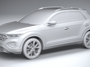 Volkswagen T-Roc Regular 2022 3D-Modell