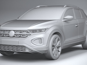Volkswagen T-Roc Regular 2022 3D-Modell