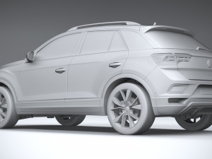 Volkswagen T-Roc Regular 2022 3D-Modell