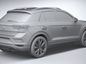 Volkswagen T-Roc Regular 2022 3D-Modell