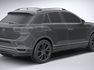 Volkswagen T-Roc Regular 2022 3D-Modell