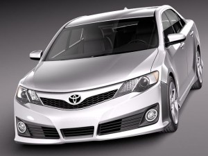 Toyota Camry SE 2012 USA 3D 모델