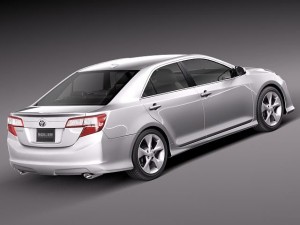 Toyota Camry SE 2012 USA 3D 모델