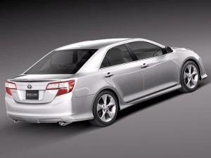 Toyota Camry SE 2012 USA Model 3D
