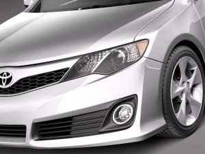 Toyota Camry SE 2012 USA 3D 모델
