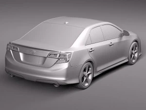 Toyota Camry SE 2012 USA Model 3D