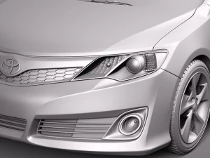 Toyota Camry SE 2012 USA Model 3D