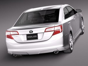 Toyota Camry SE 2012 USA 3D 모델
