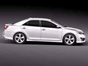 Toyota Camry SE 2012 USA 3D 모델