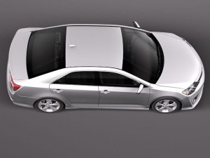 Toyota Camry SE 2012 USA 3D 모델