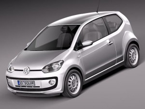 Volkswagen UP 3-door 2013 3D Model