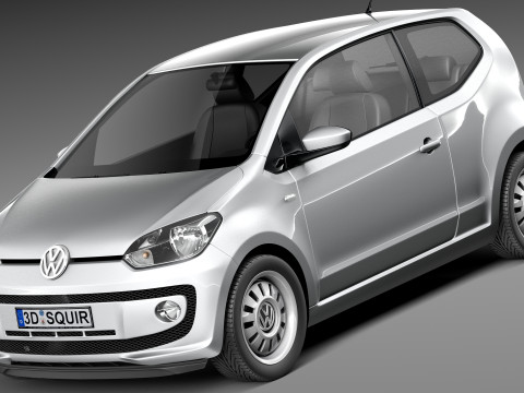 Volkswagen UP 3-door 2013 Modelo 3D
