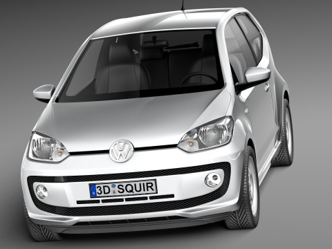 Volkswagen UP 3-door 2013 3D 模型
