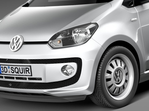 Volkswagen UP 3-door 2013 3D 模型