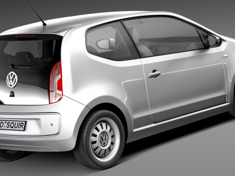 Volkswagen UP 3-door 2013 3D 模型