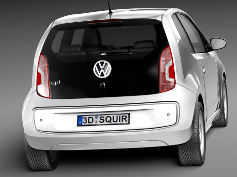 Volkswagen UP 3-door 2013 3D 模型