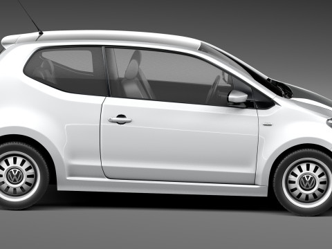 Volkswagen UP 3-door 2013 3D 模型