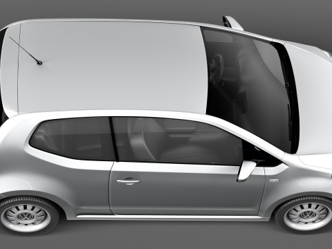 Volkswagen UP 3-door 2013 3D 模型