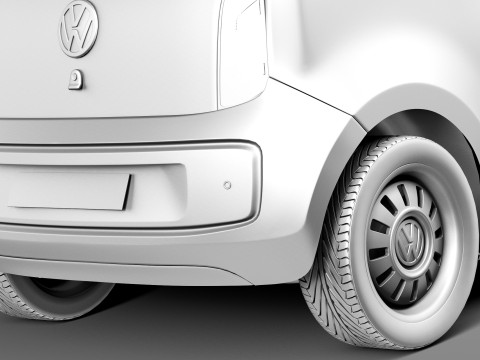 Volkswagen UP 3-door 2013 3D 模型