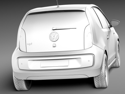 Volkswagen UP 3-door 2013 3D 模型