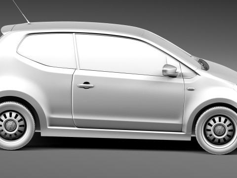 Volkswagen UP 3-door 2013 3D 模型