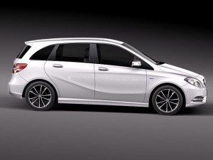 Mercedes-Benz B-class 2012 3D मॉडल