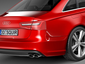 Audi S6 2013 Modelo 3D