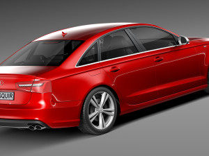 Audi S6 2013 Modelo 3D